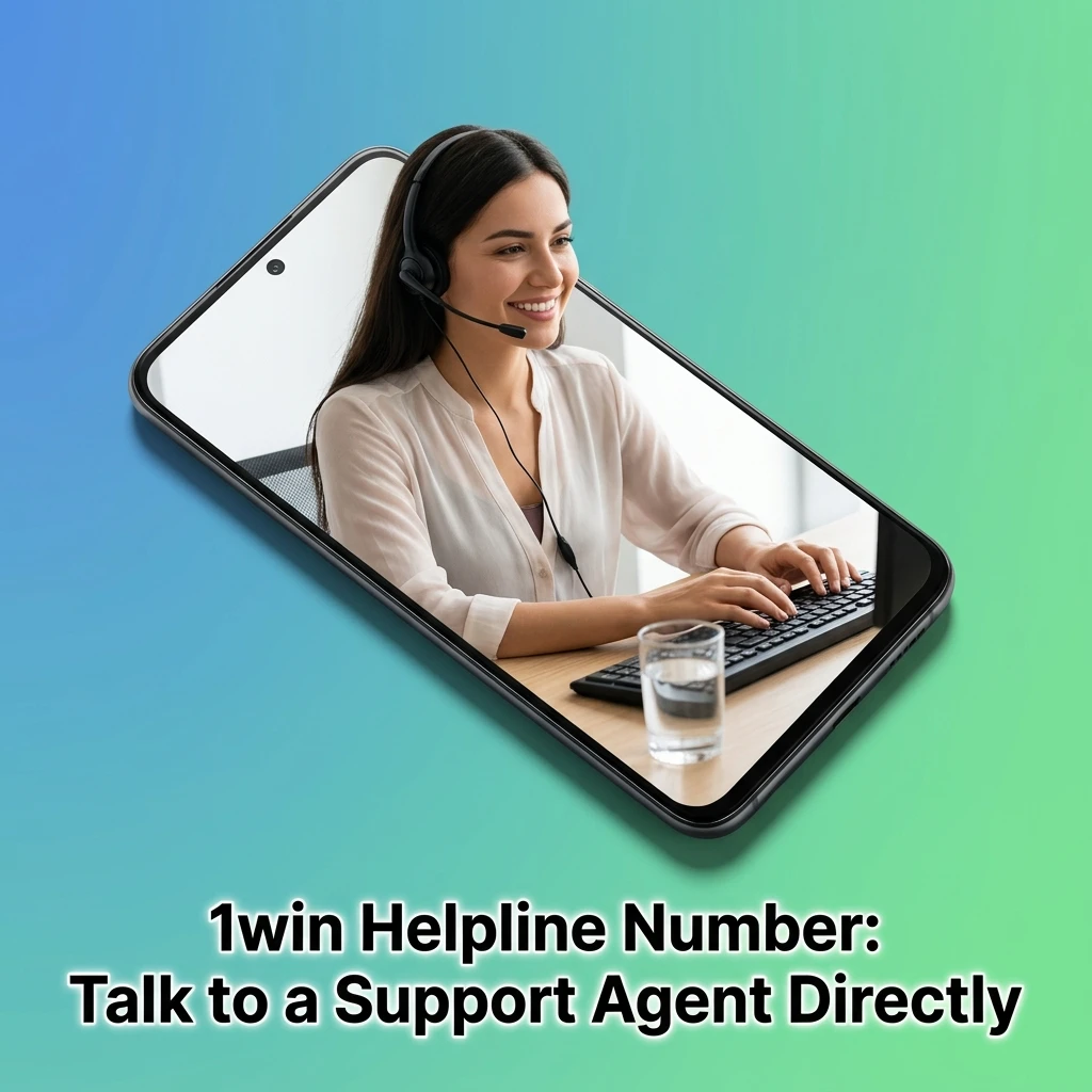 1win helpline phone support agent assisting Bangladesh user with account security and payment disputes directly