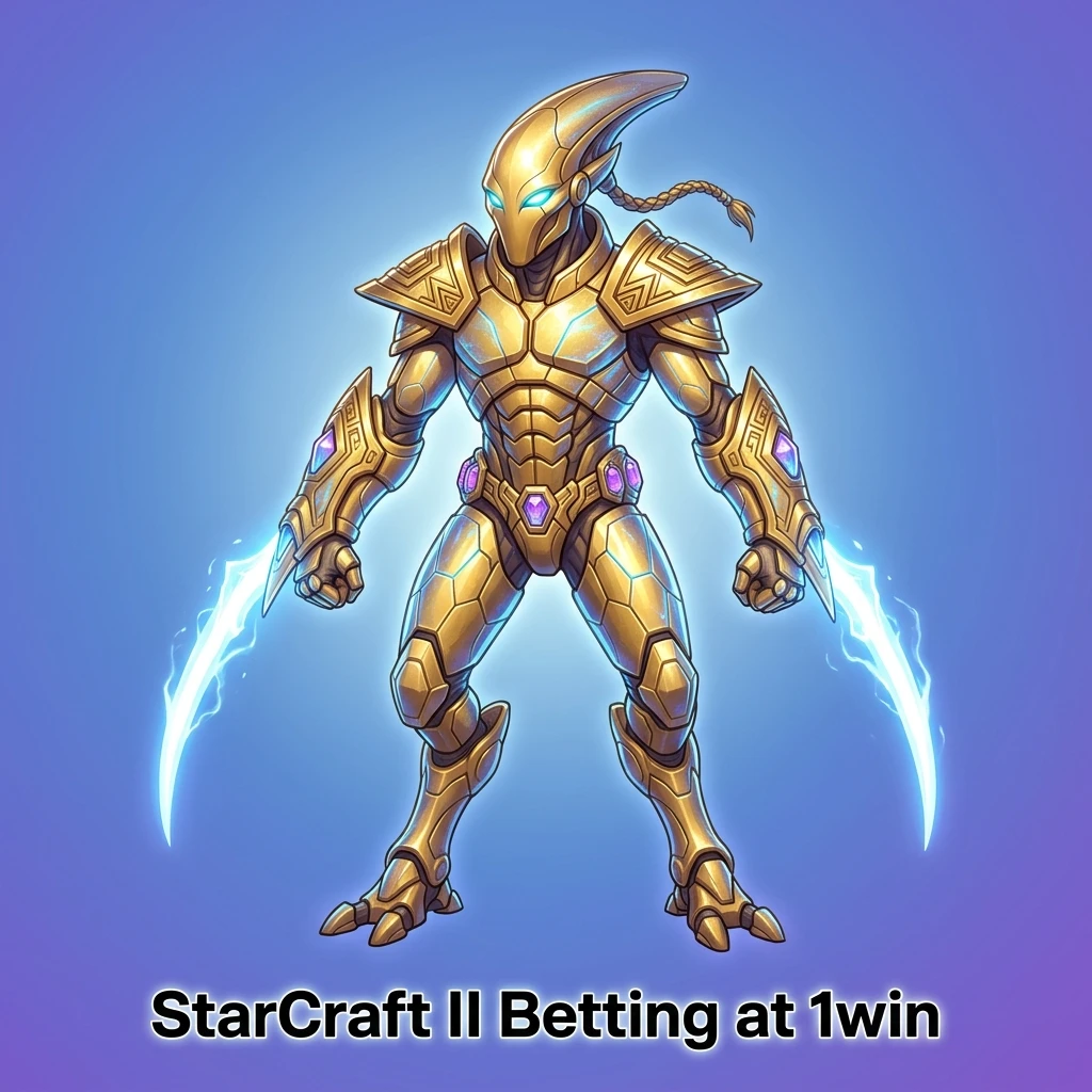 StarCraft II betting at 1win covering GSL, ESL Pro Tour, IEM Katowice, and WCS tournaments with live odds