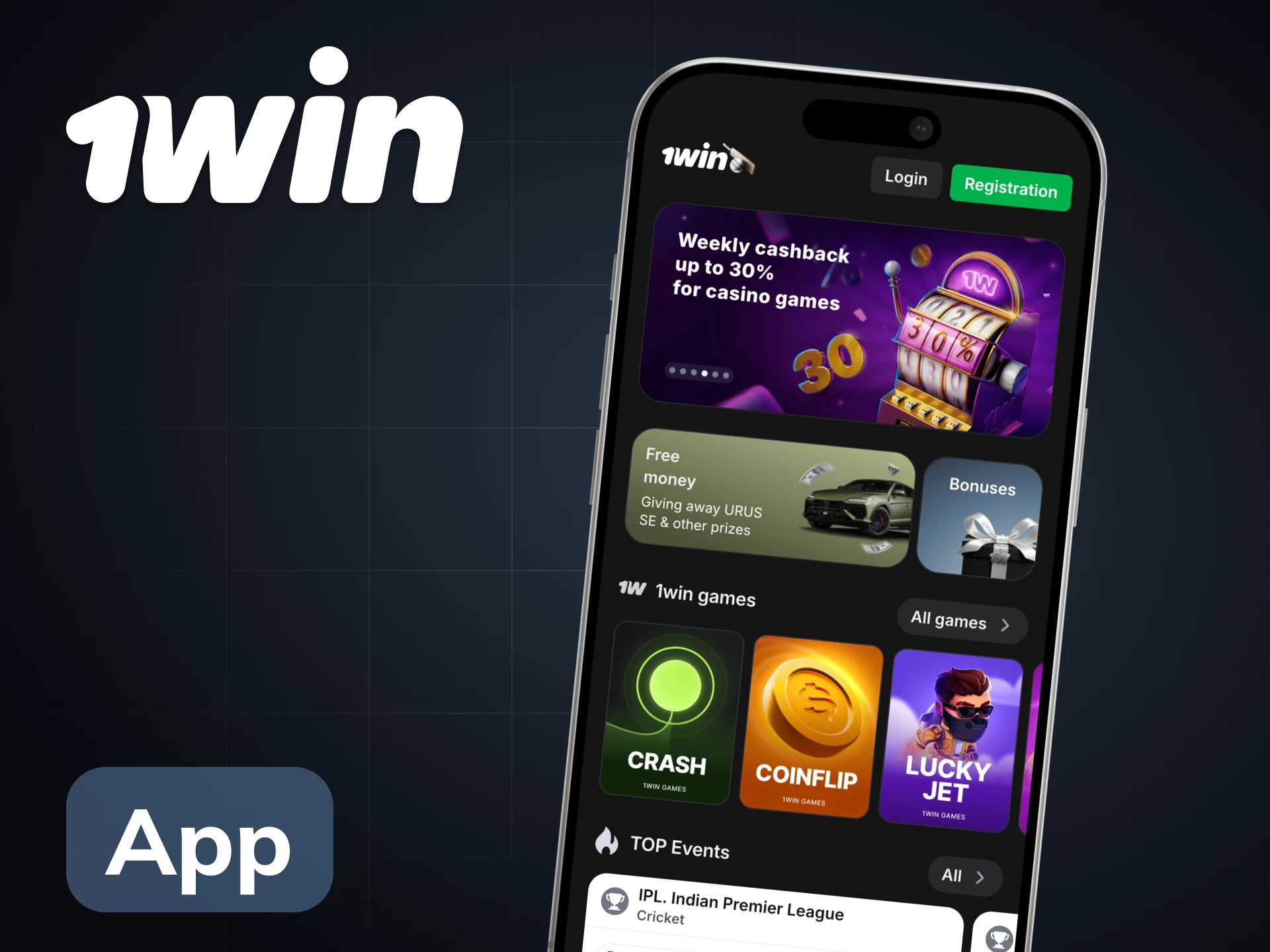 Download 1Win app for your Android and iOS devices.